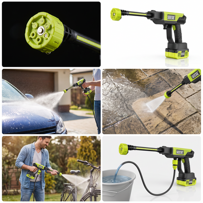 Sielvane SEESE AquaJet — Cordless Pressure Washer