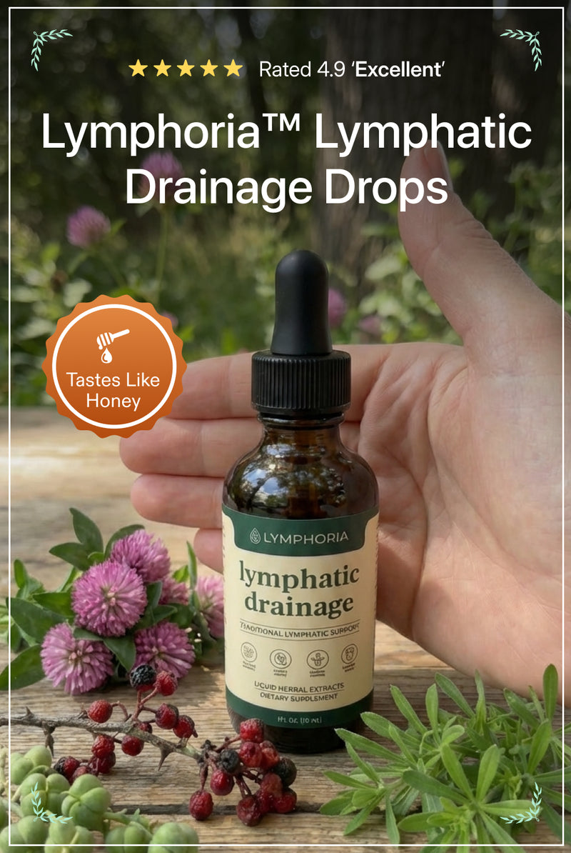 Lymphoria Lymphatic Drainage Drops bottle